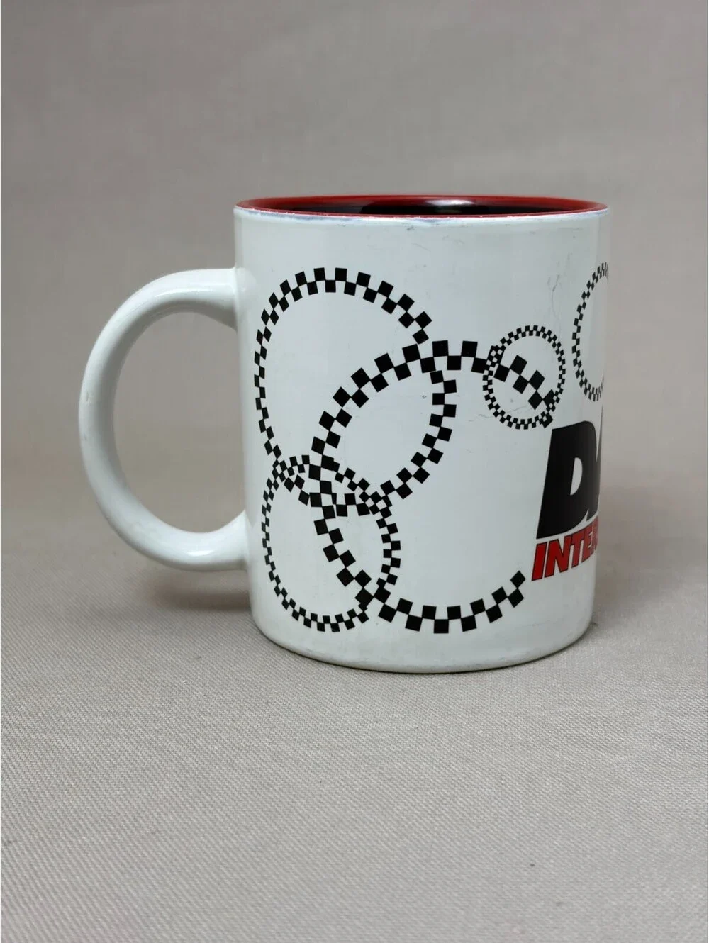 Vintage Daytona International Speedway Coffee Mug NASCAR Racing Cup 11 oz
